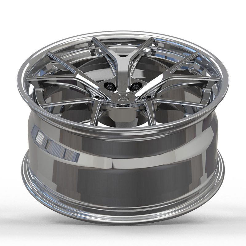 Custom Eched Rims Audi A7 Personalized Custom 2-Piece 19” Polished Forged Lightweight ...